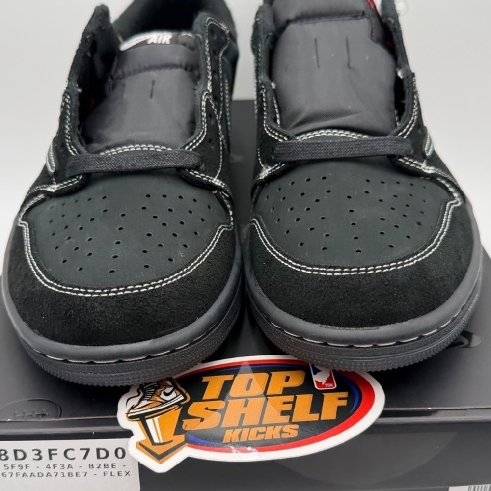 Nike Air Jordan 1 Low OG SP Travis Scott Black Phantom DM7866-001 Sneaker - Picture 4 of 8